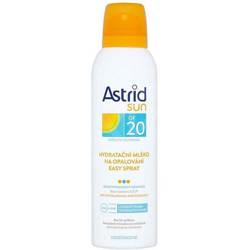 Astrid Sun mléko voděodolné150ml OF20 | Péče o tělo - Opalovací přípravky Astrid Sun mléko voděodolné150ml OF20 | Péče o tělo - Opalovací přípravky